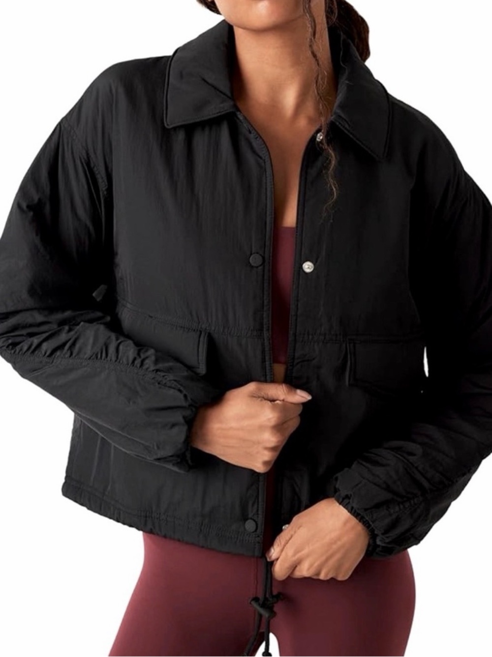 Free People Movement- Off the Bleachers Jacket